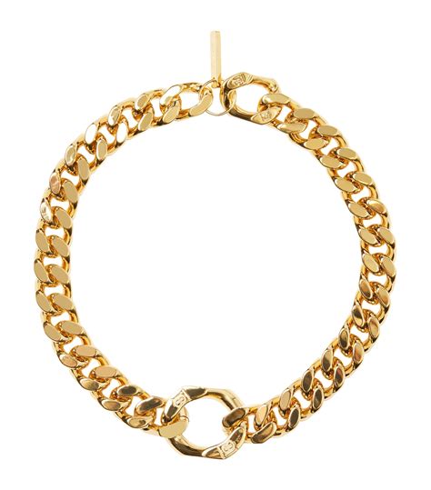 burberry red gold chains|Burberry necklace catalog.